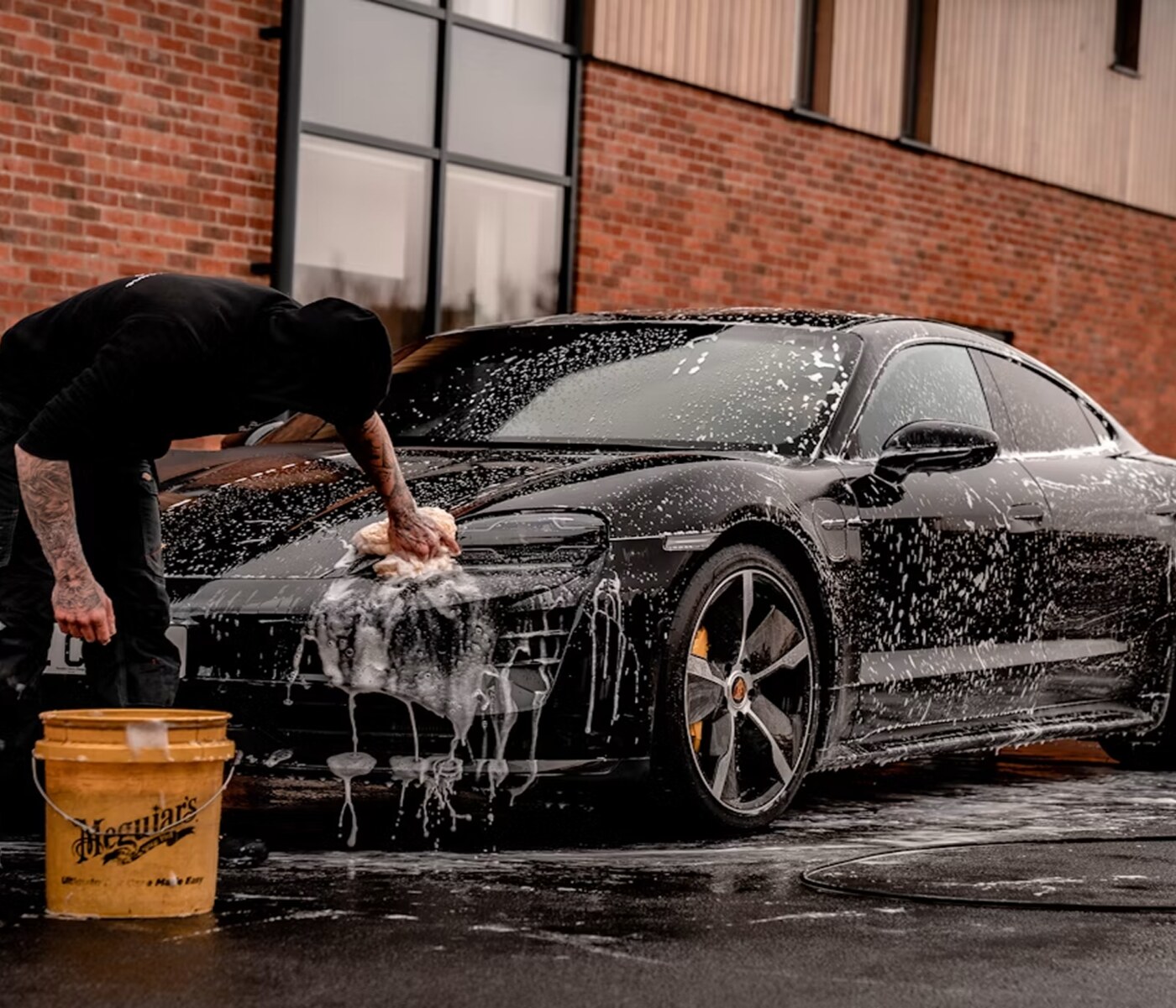 The complete morning car-care routine for busy society residents